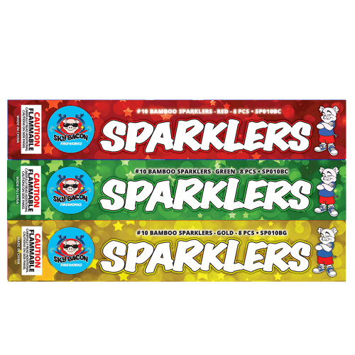 #10 Bamboo Sparklers - Color