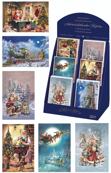 Card Advent Assorted