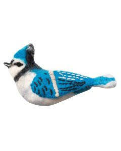 Blue Jay Wool Ornament
