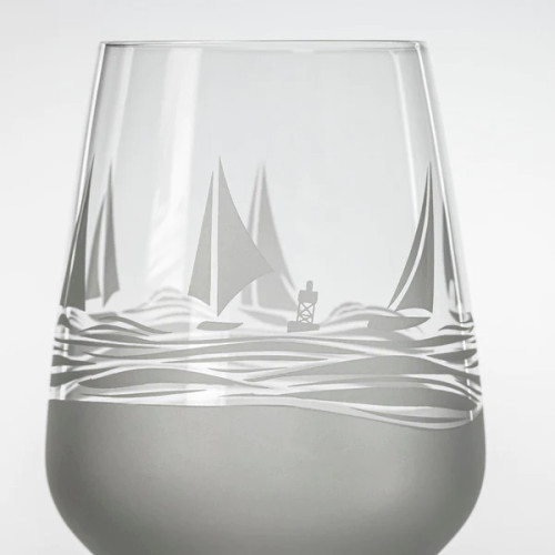 Sailing Regatta Wine Glass