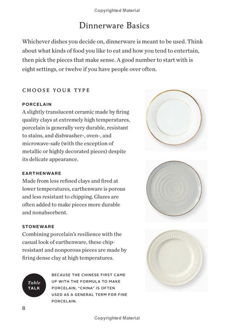 How to Set a Table