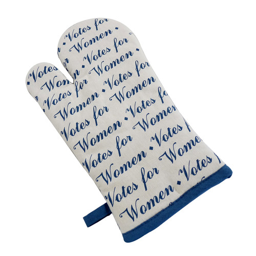 votes for women oven mitt