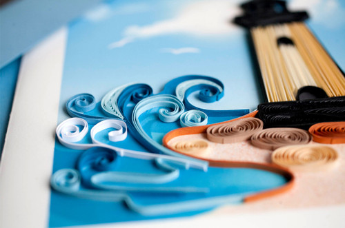 Lighthouse Quilling Card