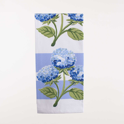 Cotton Hydrangea Tea Towel