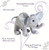 Sonoma Lavender Loveable Elephant