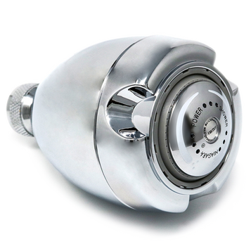 Chrome Earth 3-Spray Showerhead, 1.5 GPM Chrome Earth 3-Spray Showerhead, 1.5 GPM