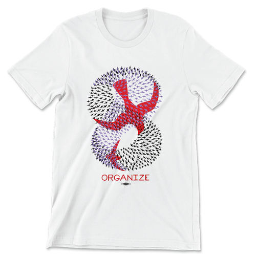 Organize (White Tee)