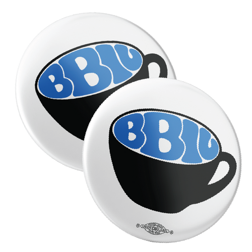 BBIU Logo (2.25" Pin-Back Button -- Pack Of Two!)
