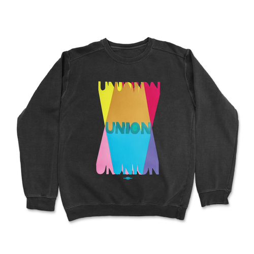 Union Spectrum (Black Crewneck Sweater)