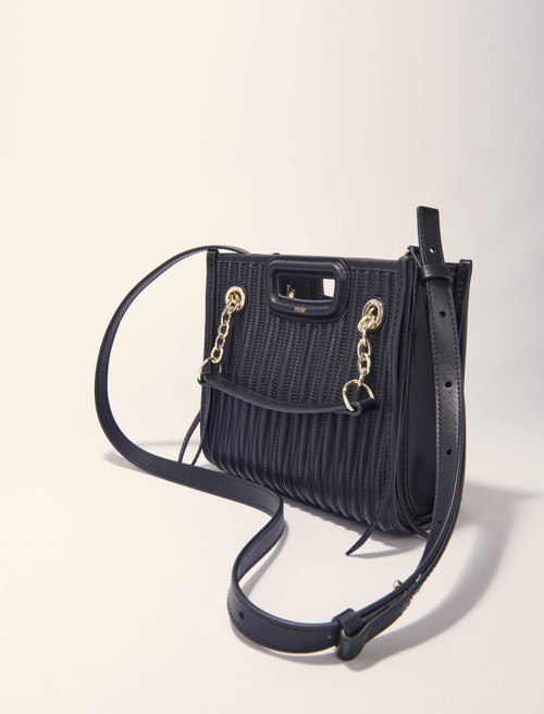 Mini quilted leather tote bag - Black Mini quilted leather tote bag - Black