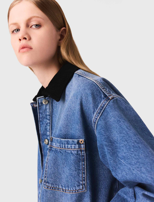 Faded denim jacket - Denim Faded denim jacket - Denim