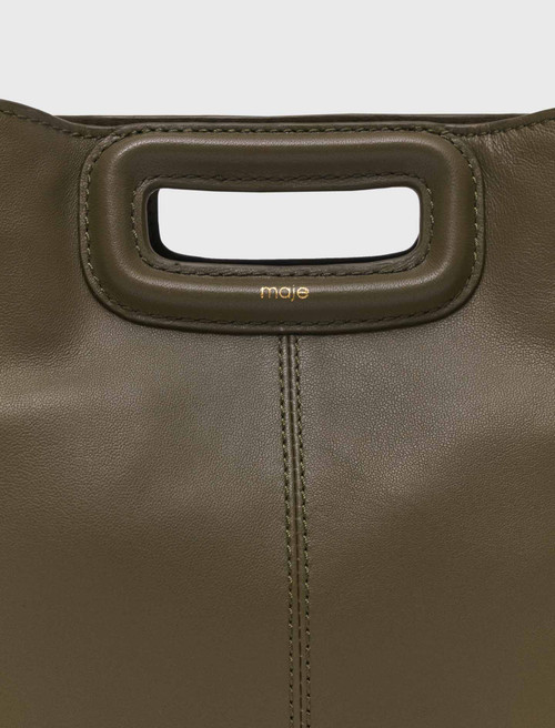 Smooth leather M bag - Khaki Smooth leather M bag - Khaki