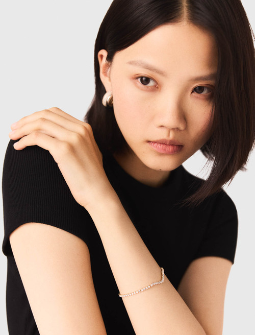 Cascade diamanté bracelet - Gold