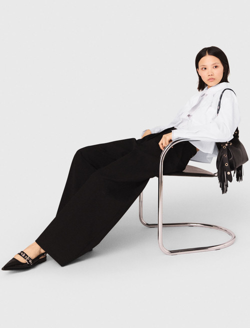 Balloon suit trousers - Black