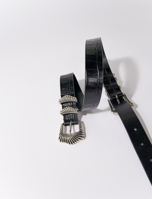 Maje Women's Passant Charm Chain Belt