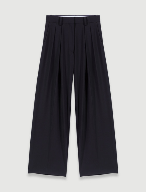 Oversize Boyish Trousers - Black