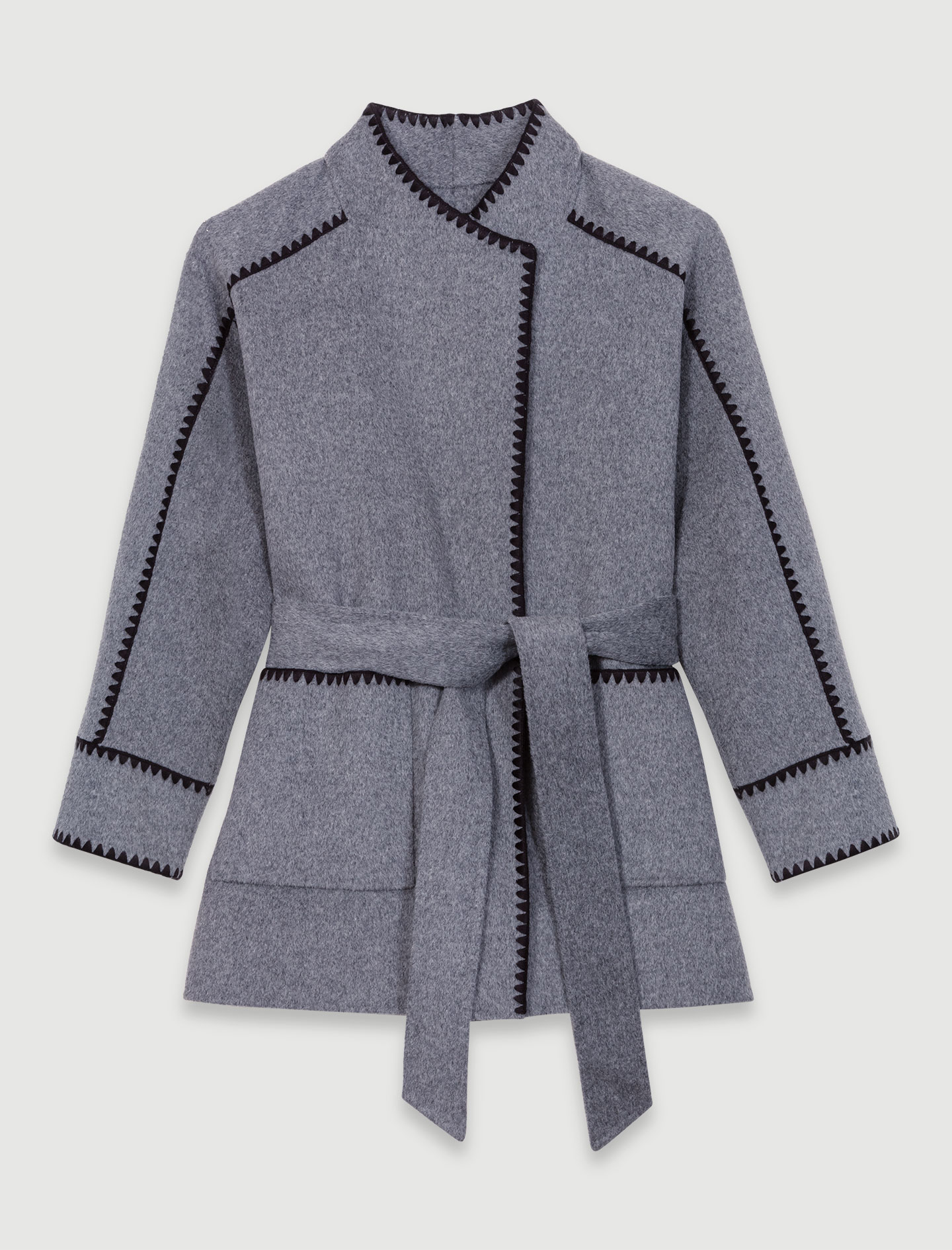 Double faced coat - Grey