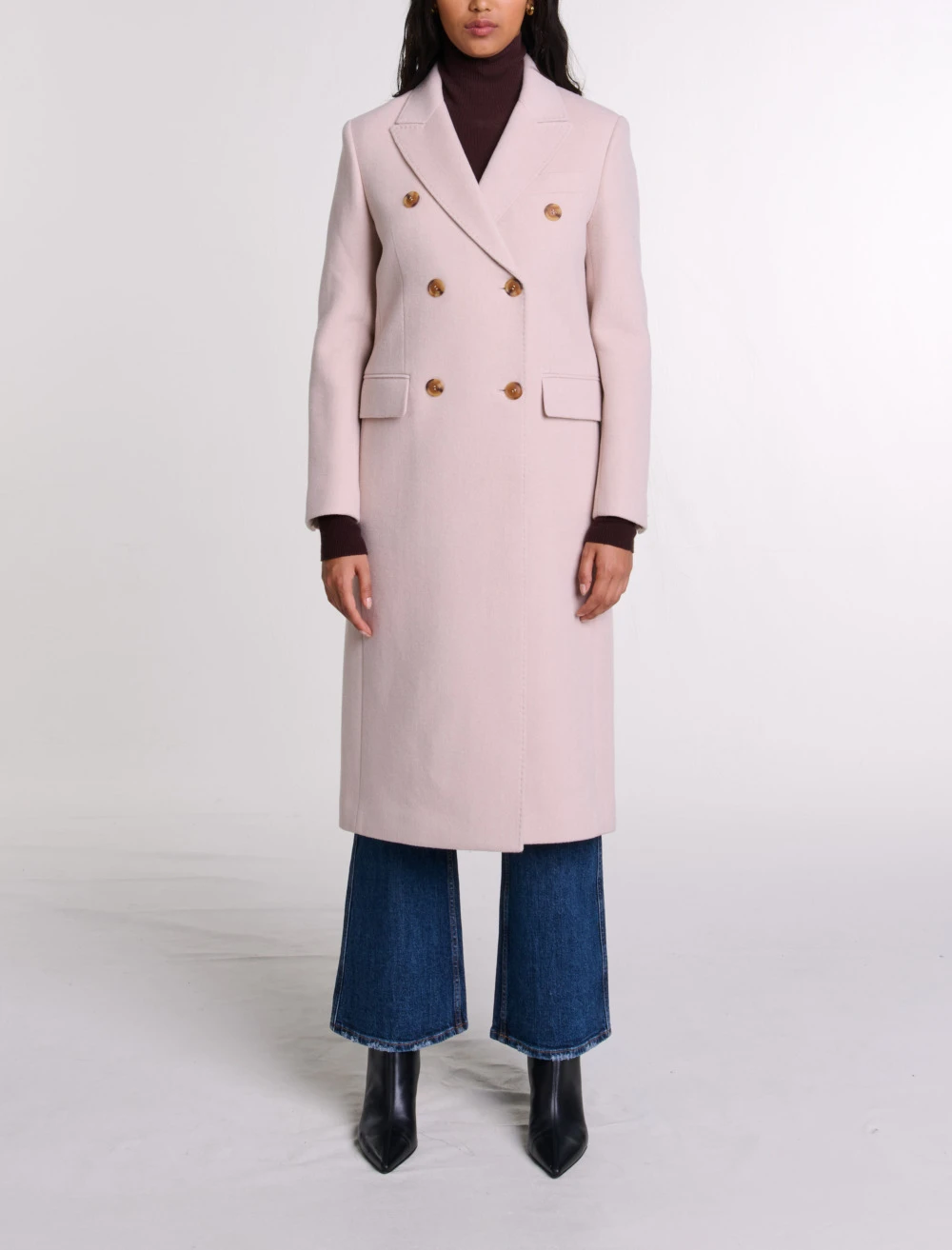 Long lined coat - Ecru