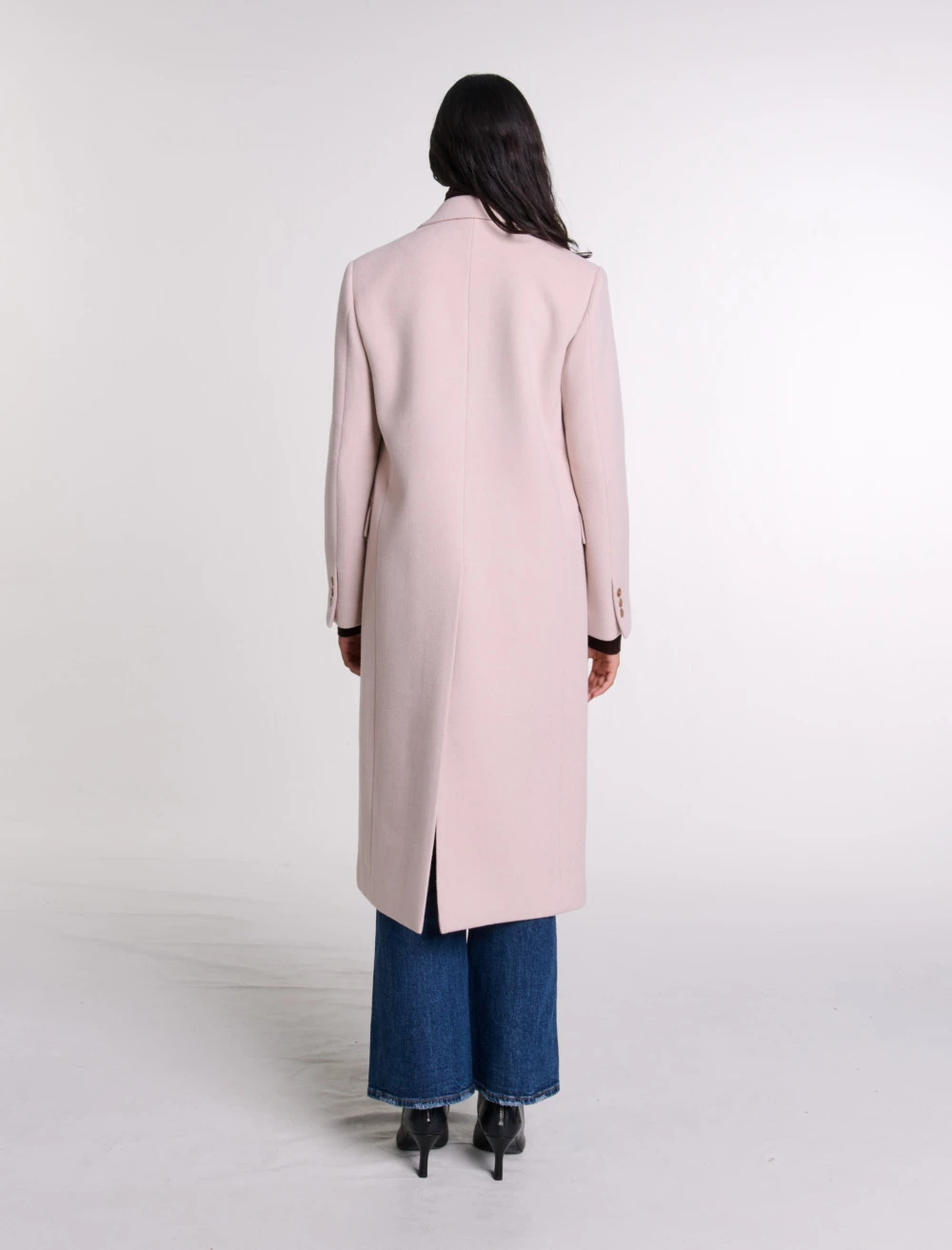 Long lined coat - Ecru