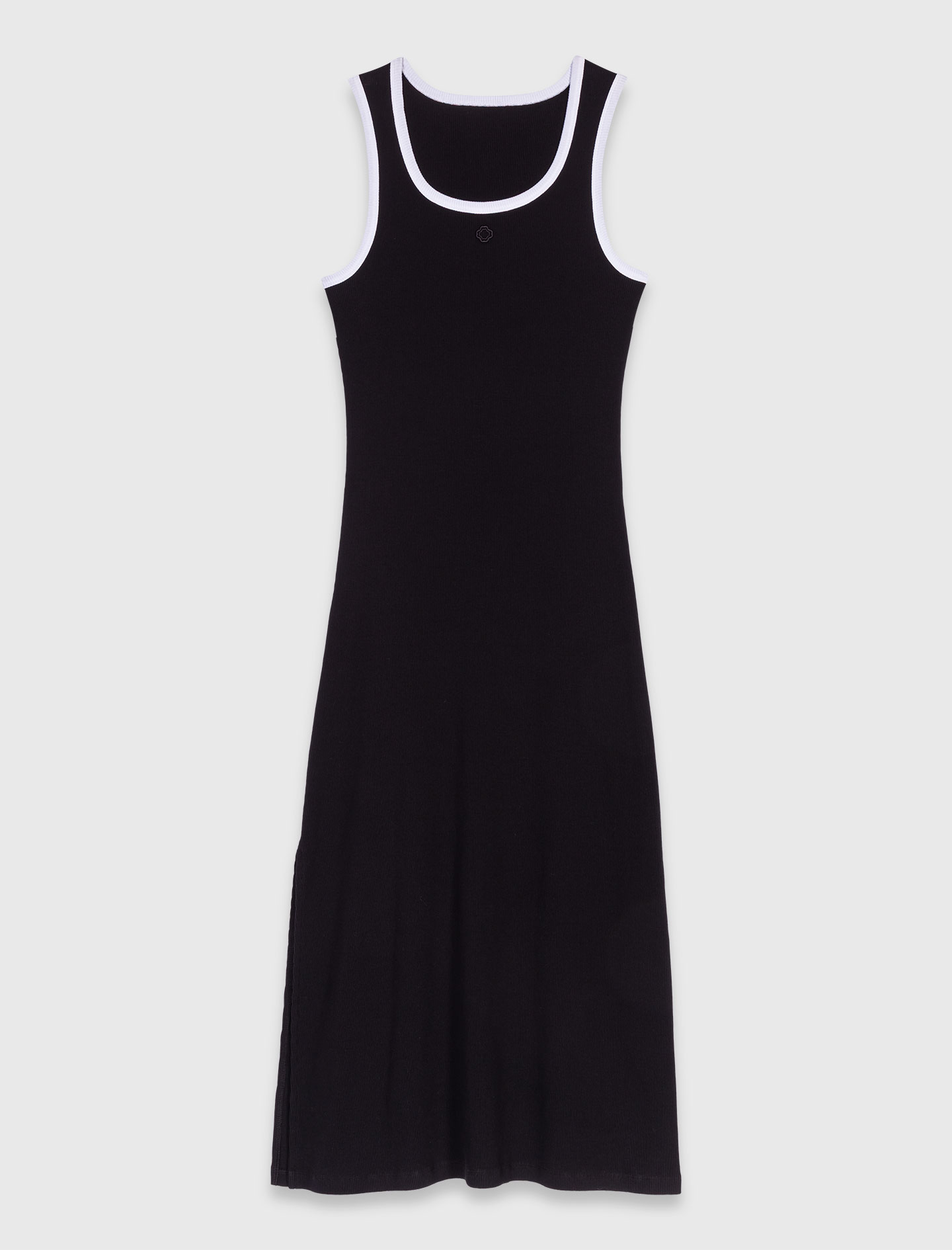Jersey tank dress - Black