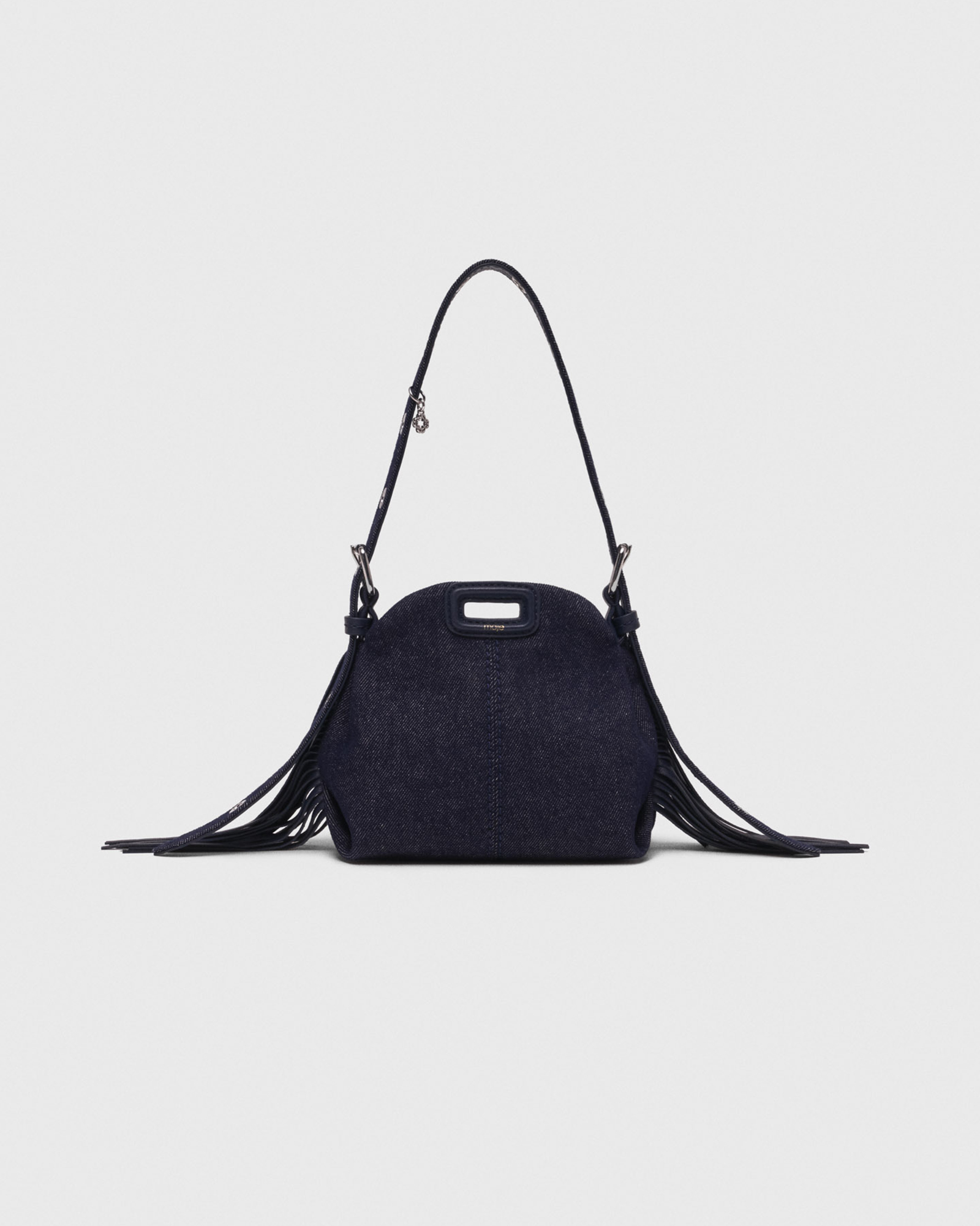 Miss M micro denim bag - Navy
