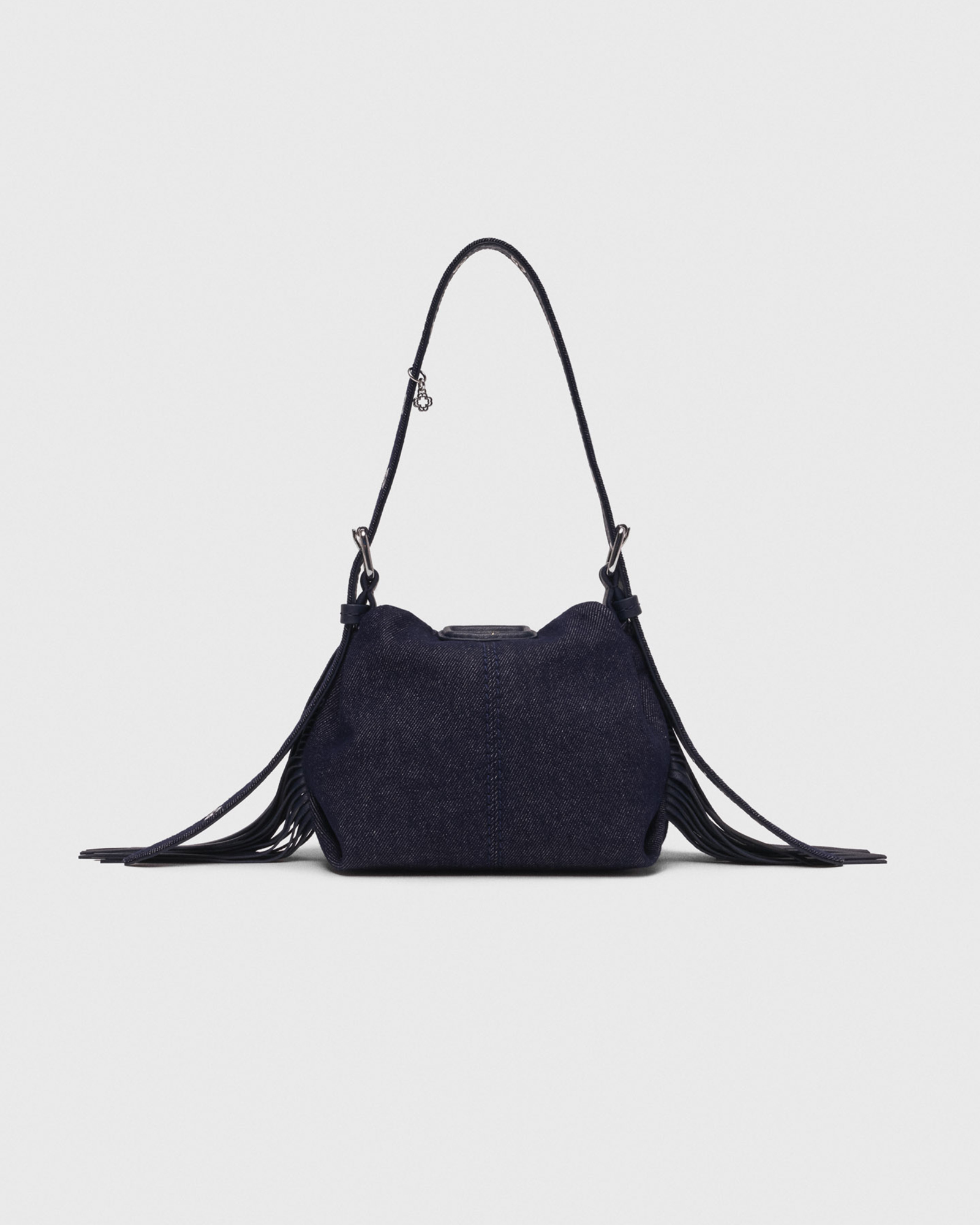 Miss M micro denim bag - Navy