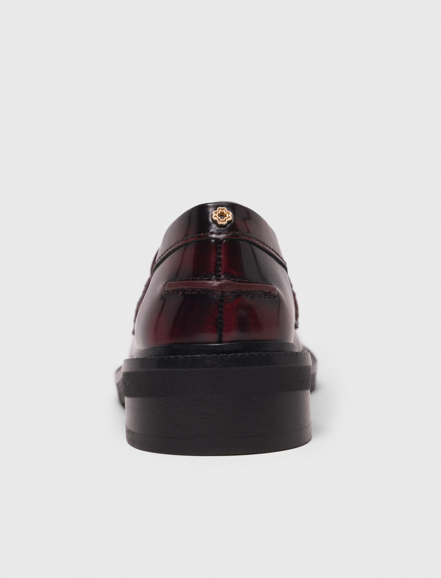 Leather loafers - Bordeaux