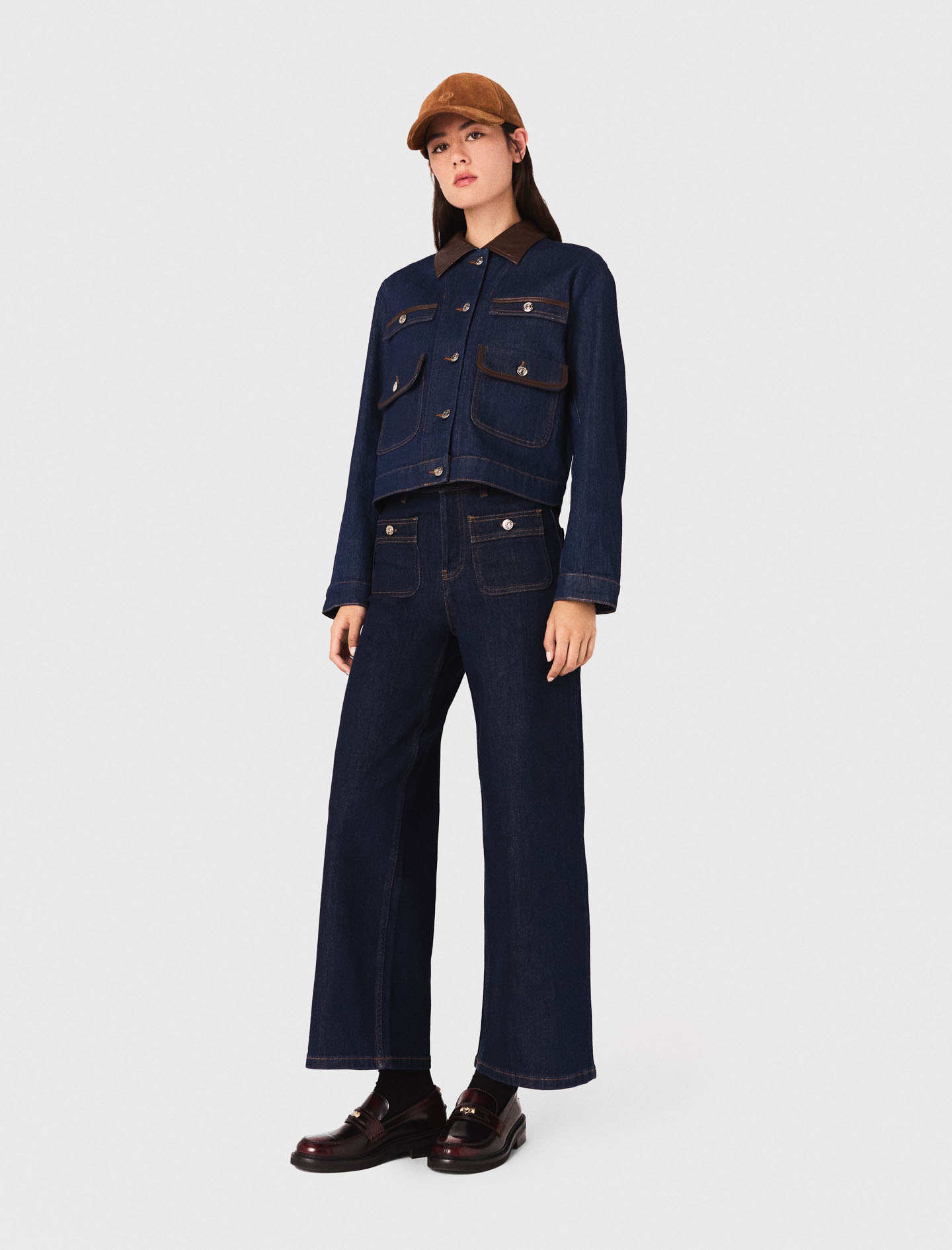 Straight leg jeans - Navy