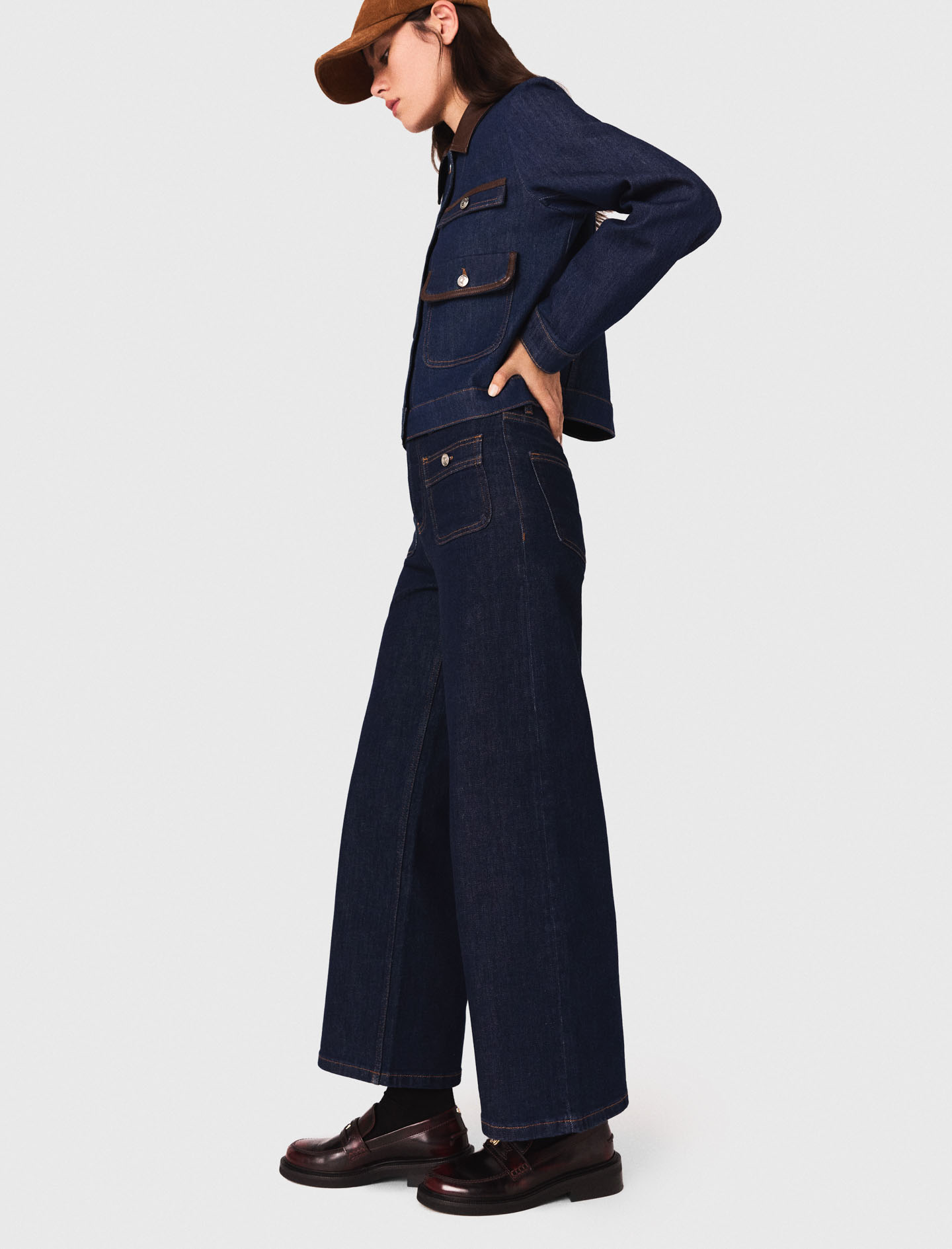Straight leg jeans - Navy