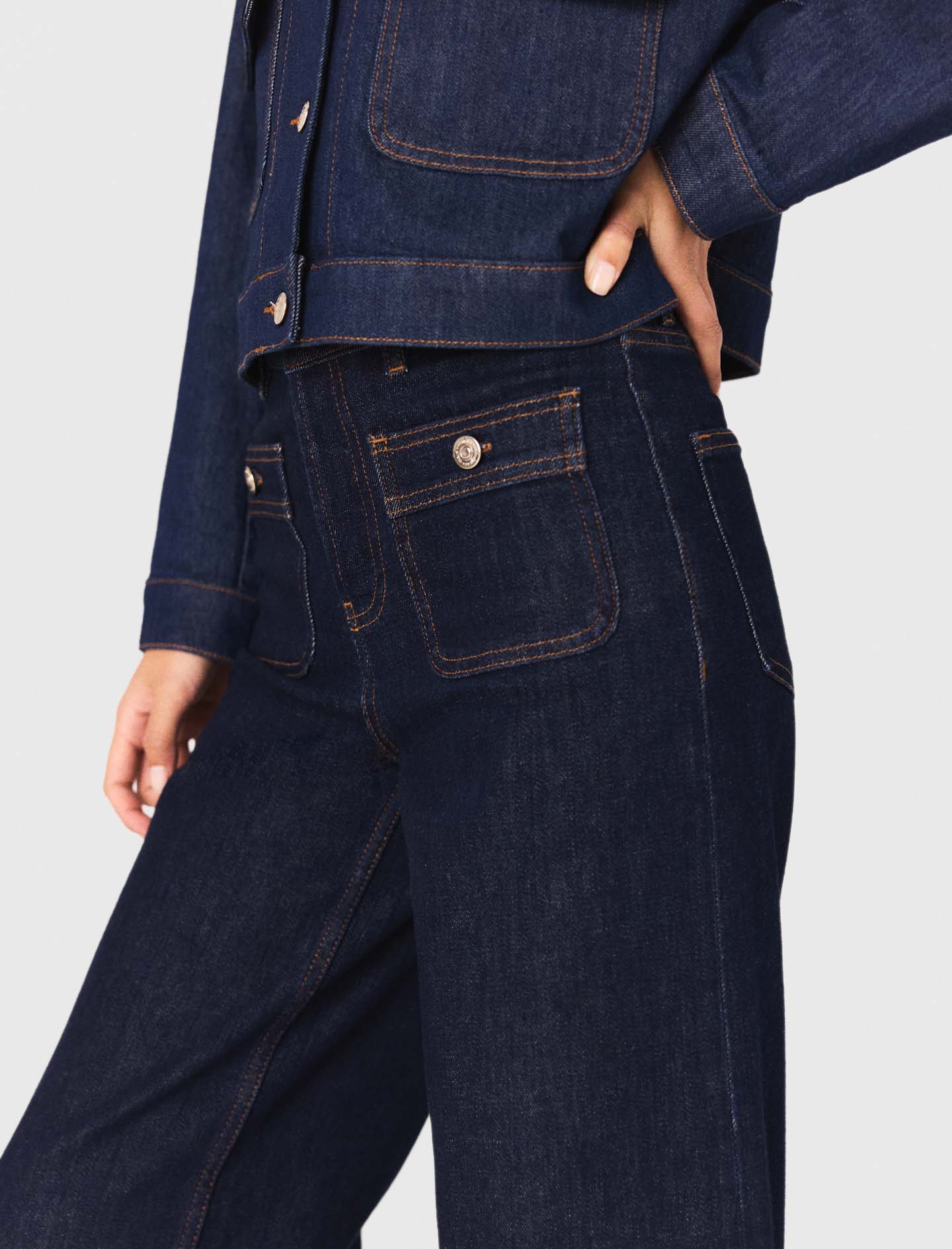 Straight leg jeans - Navy