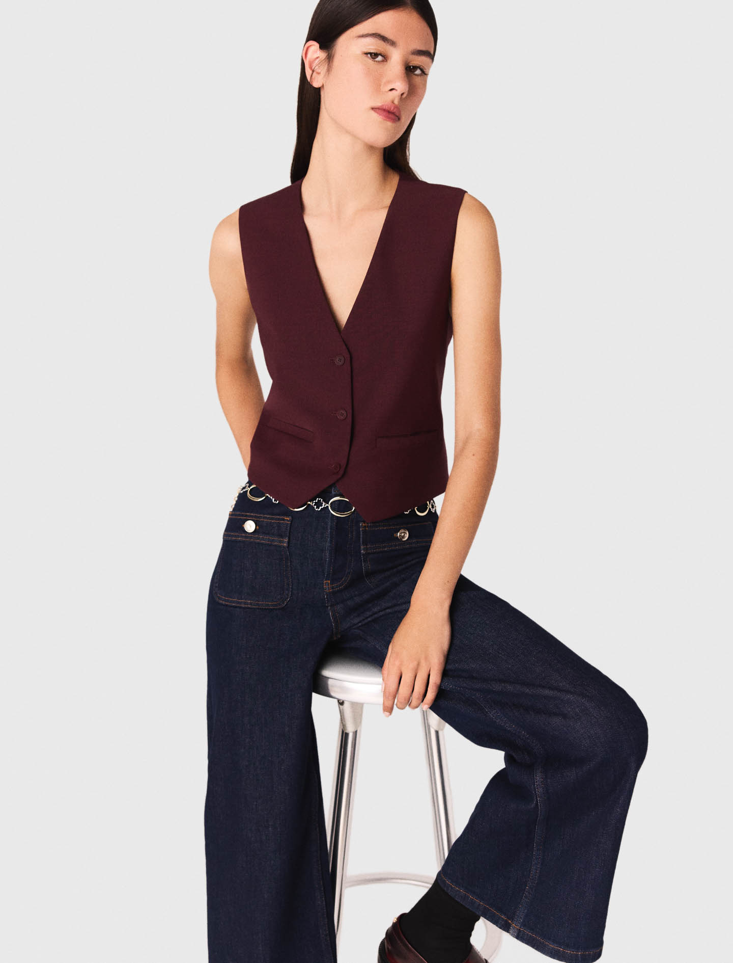 Tailored jacket - Bordeaux