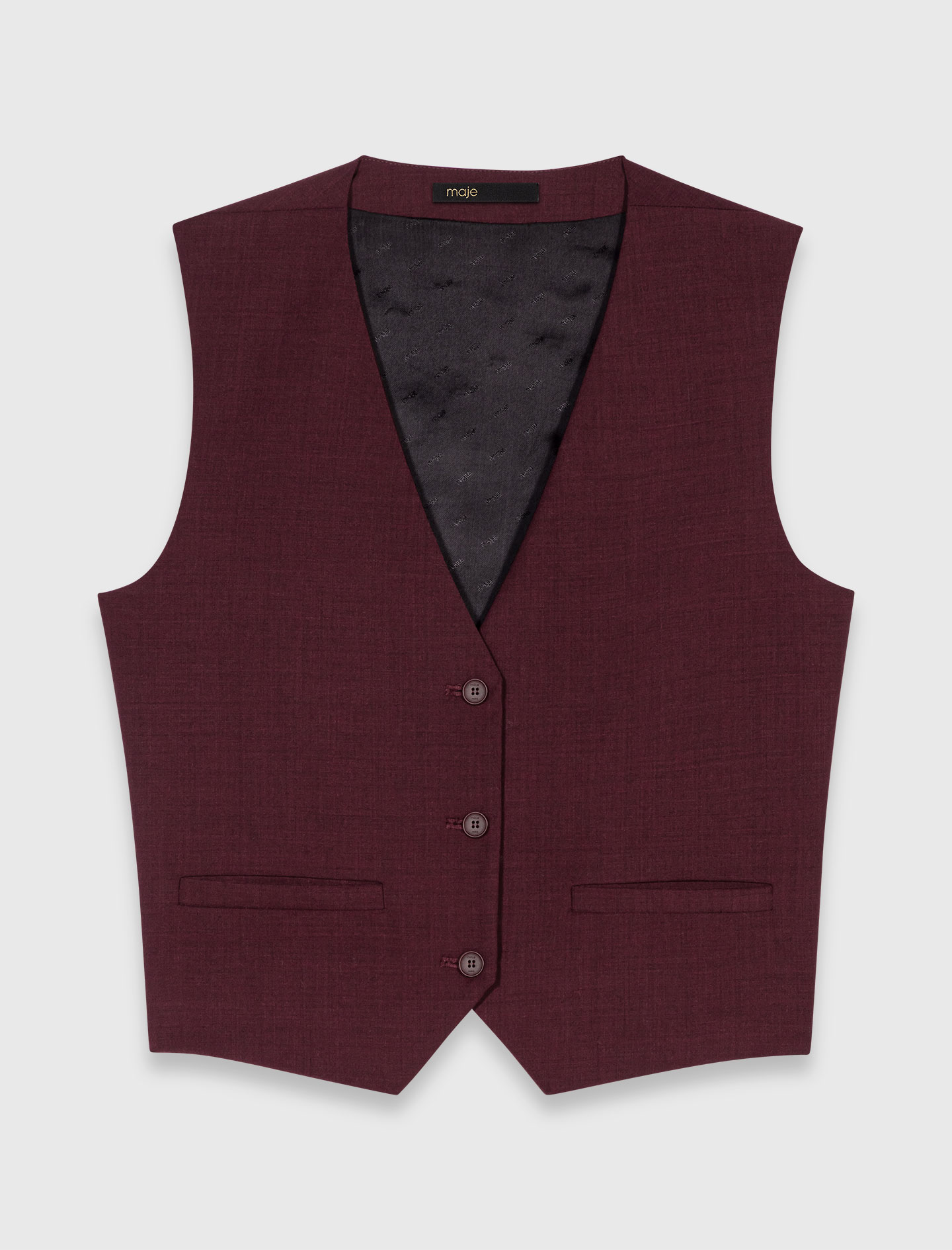 Tailored jacket - Bordeaux