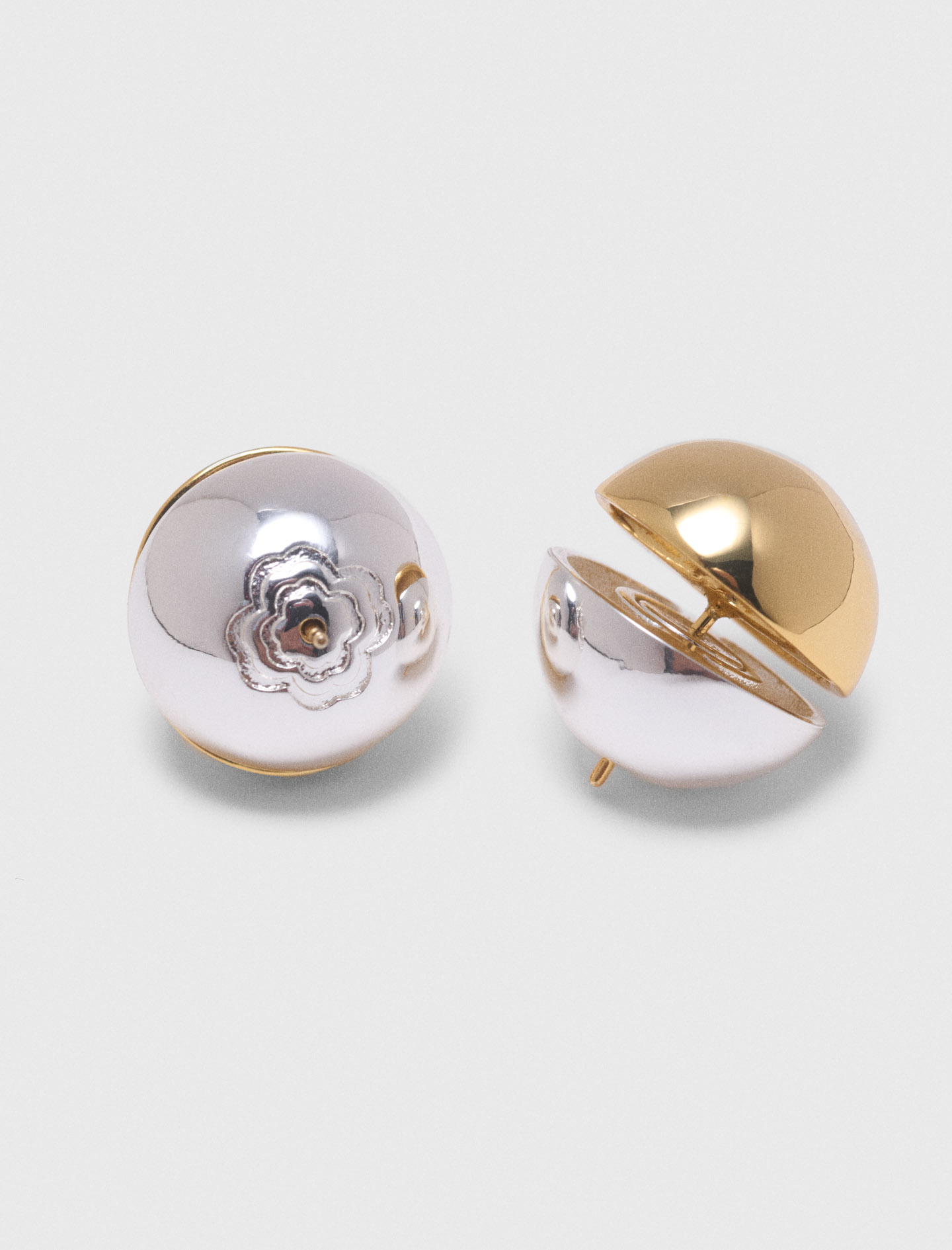 Sphere earrings - Gold