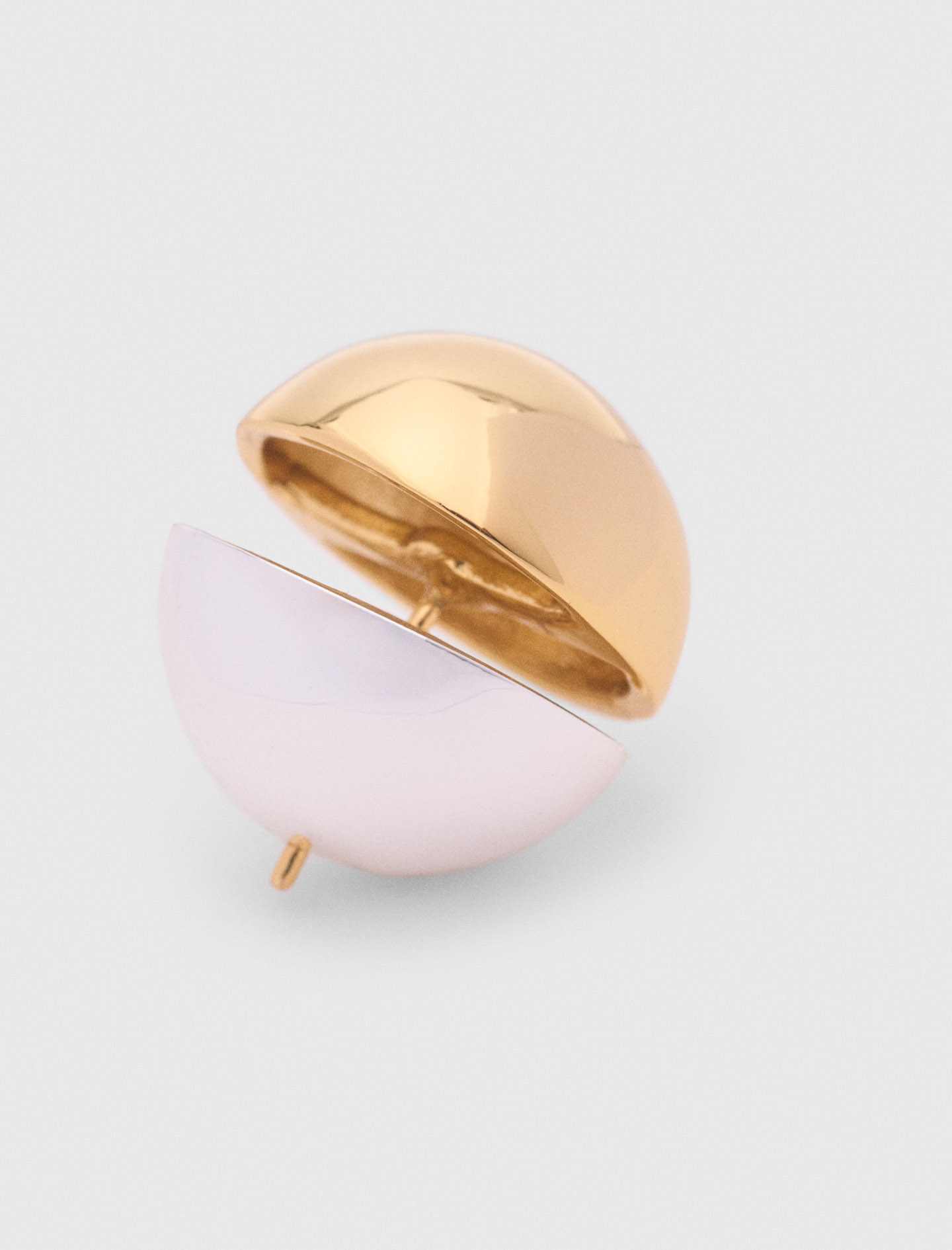 Sphere earrings - Gold
