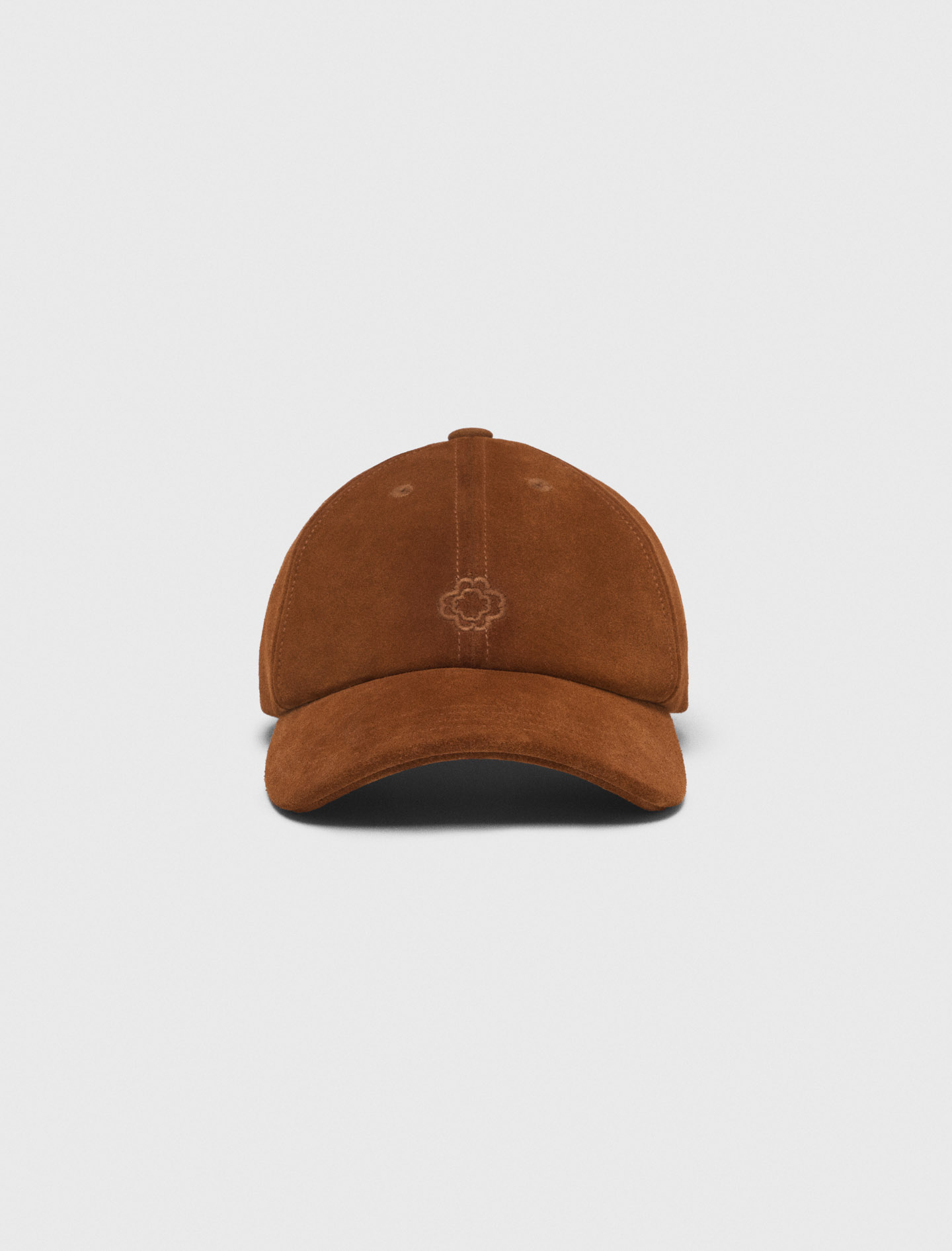Suede cap - Brown