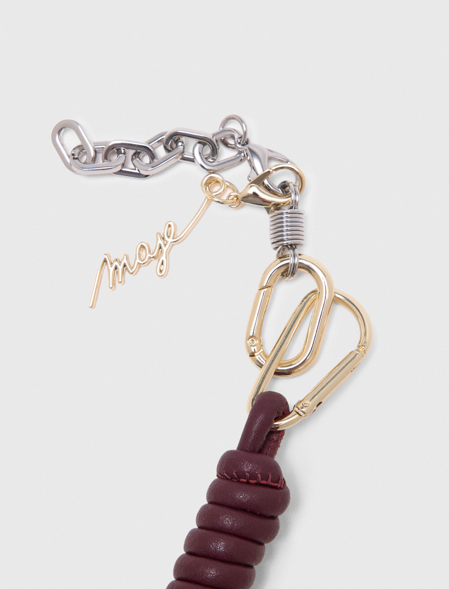 Key ring charm - Bordeaux
