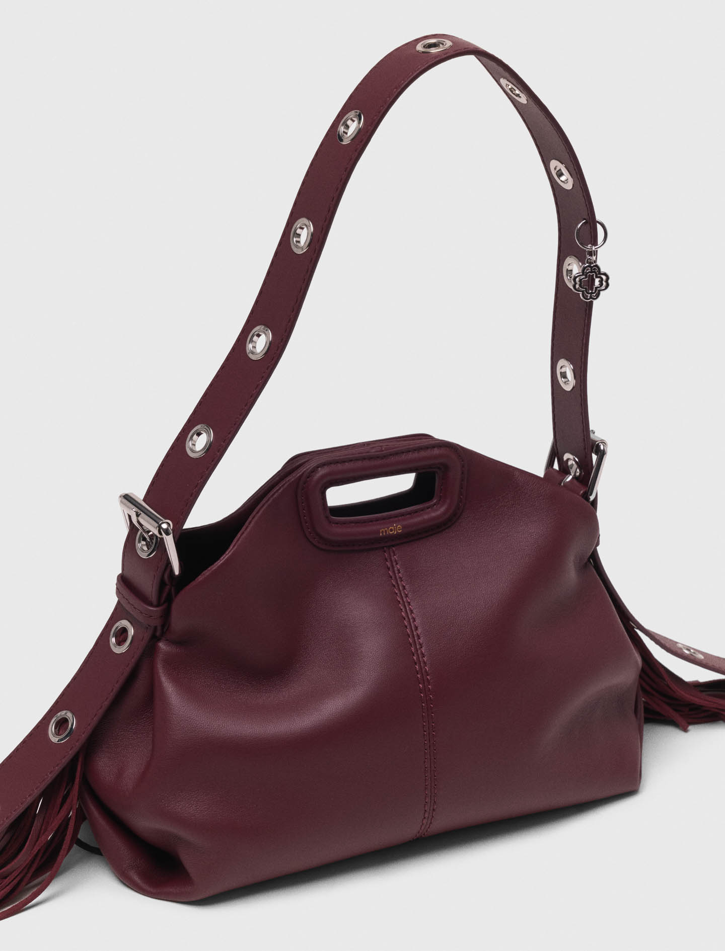 Smooth leather Miss M bag - Red