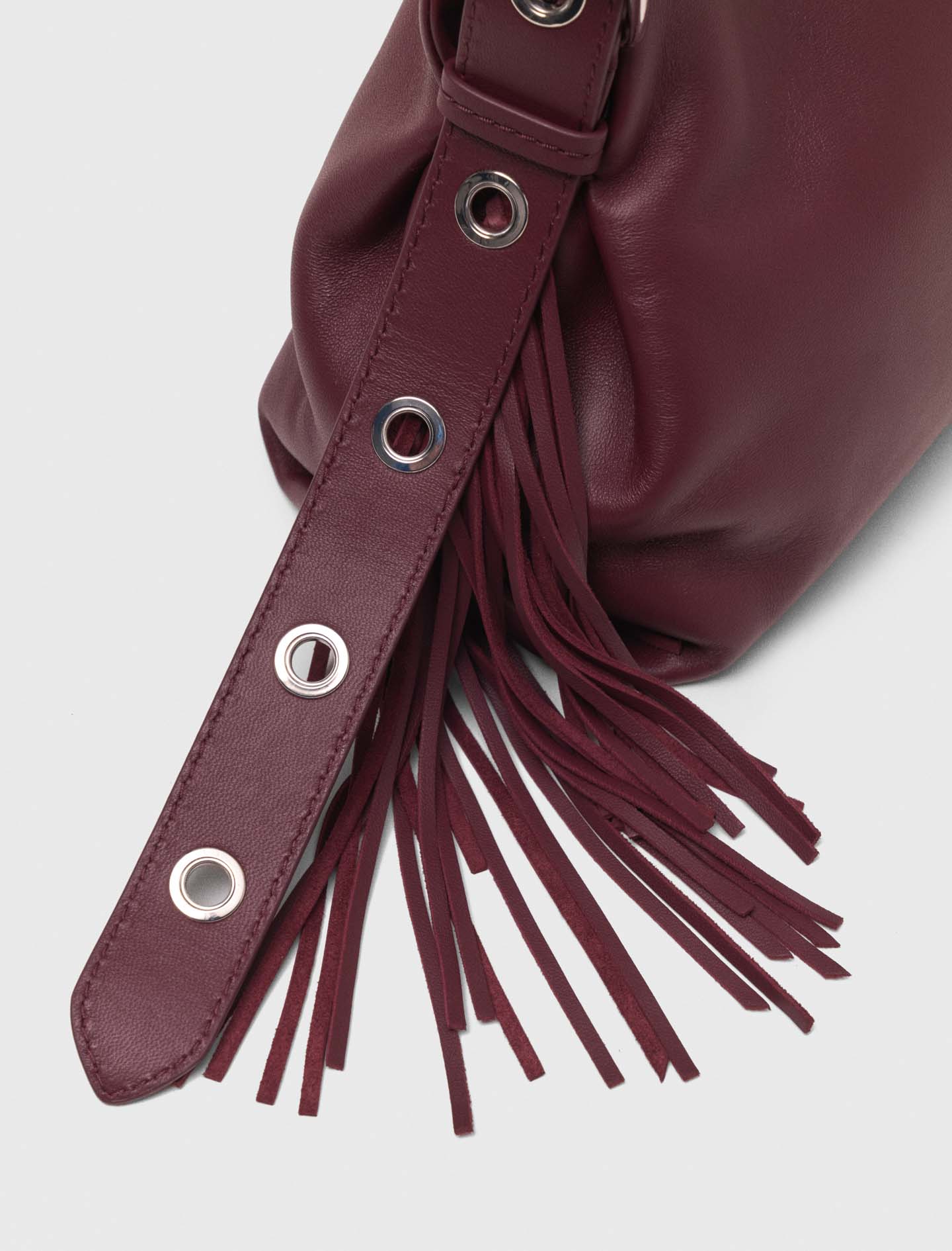 Smooth leather Miss M bag - Red