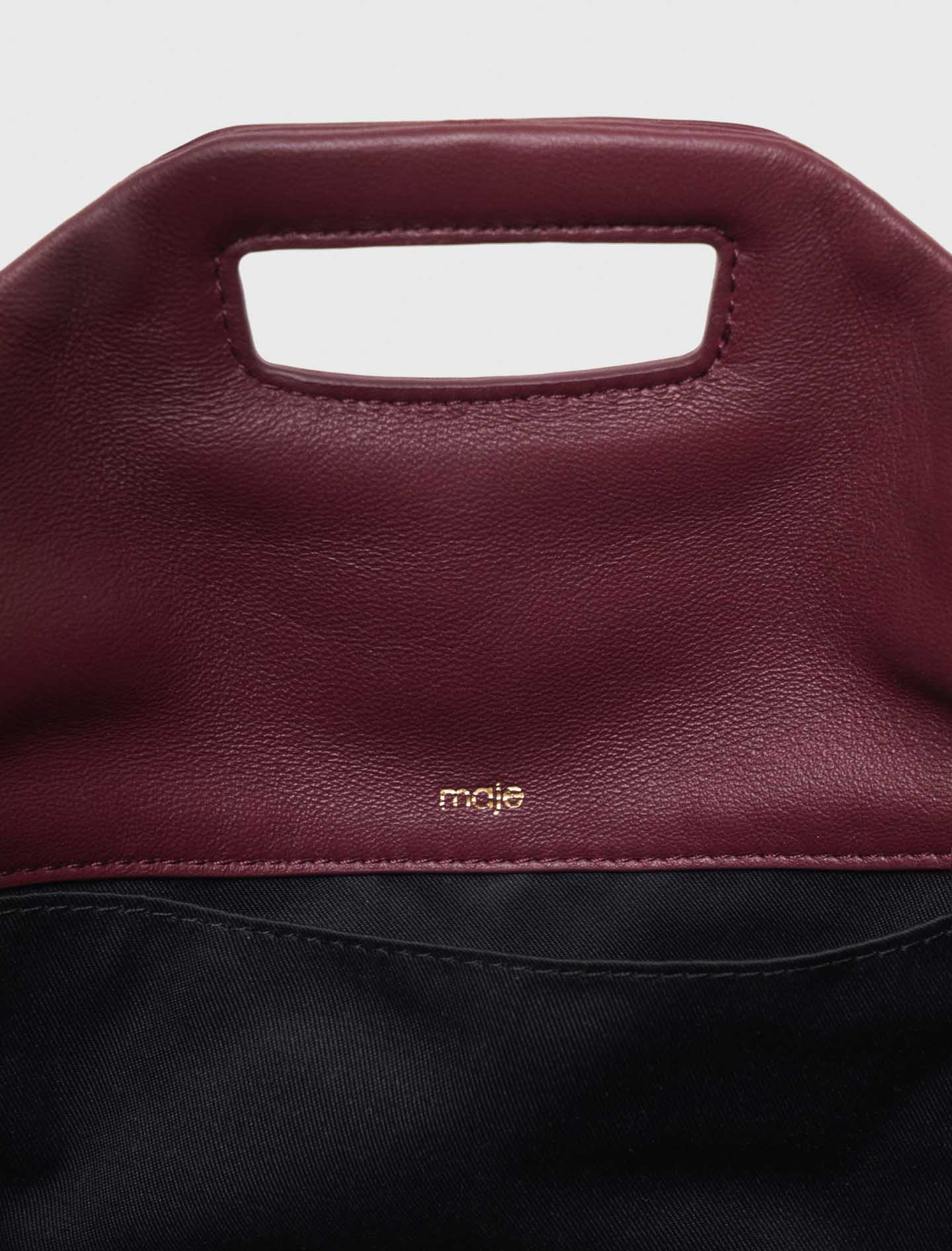 Smooth leather Miss M bag - Red