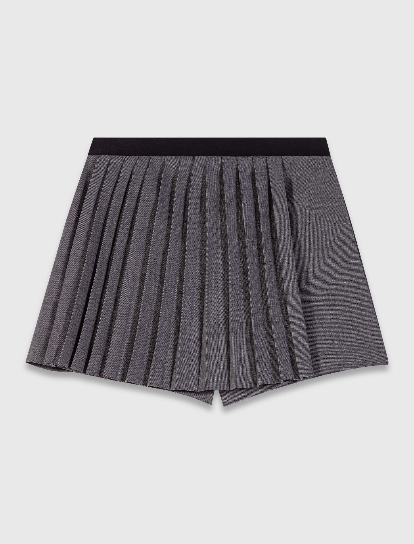 Pleated skort - Grey