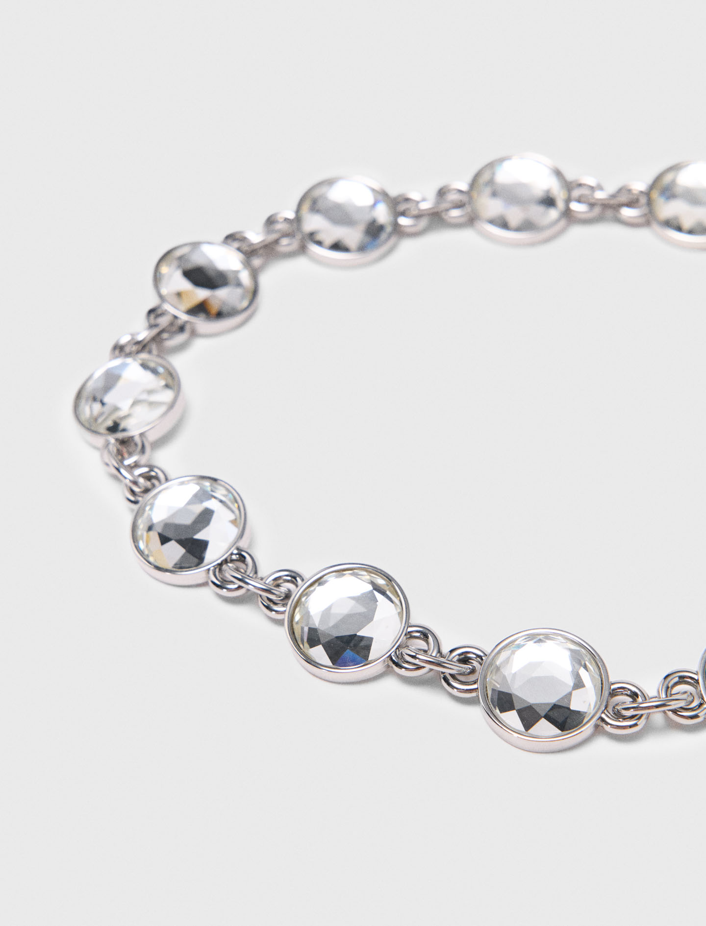 Rhinestone chain belt - Silver Rhinestone chain belt - Silver