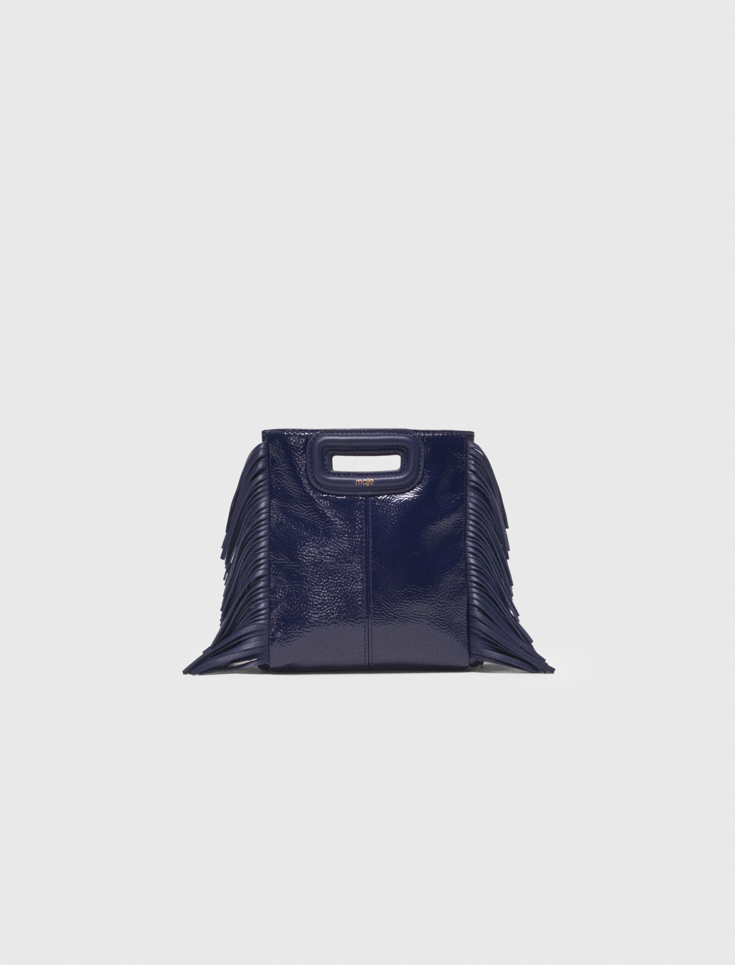 Naplak leather M Mini bag - Navy