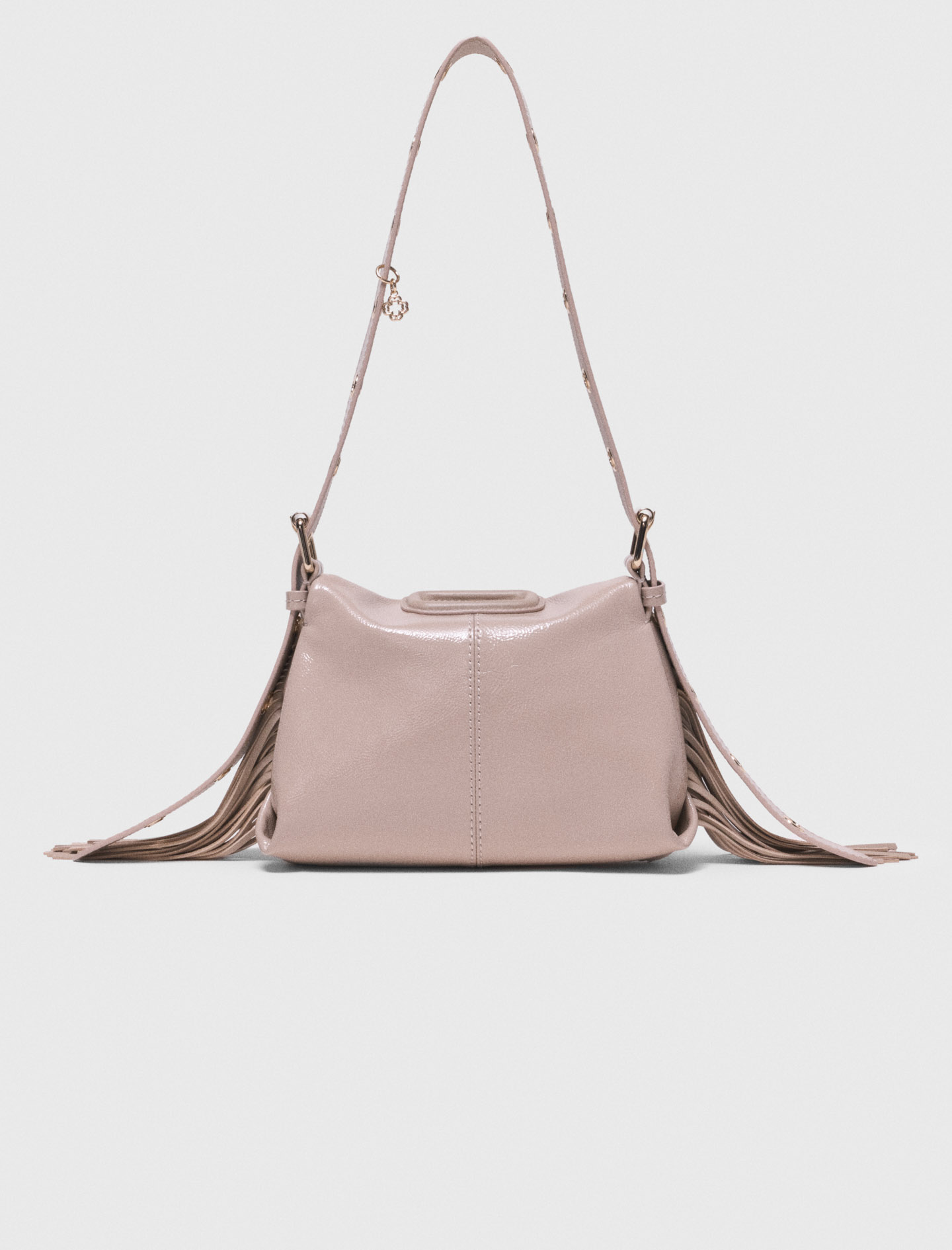 Naplak leather Miss M Mini bag - Beige