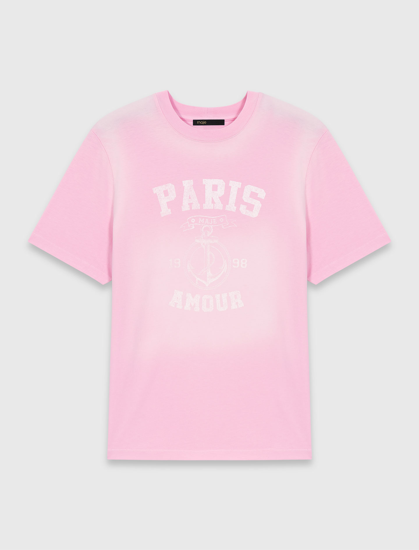 Nautical print Tshirt - Pink