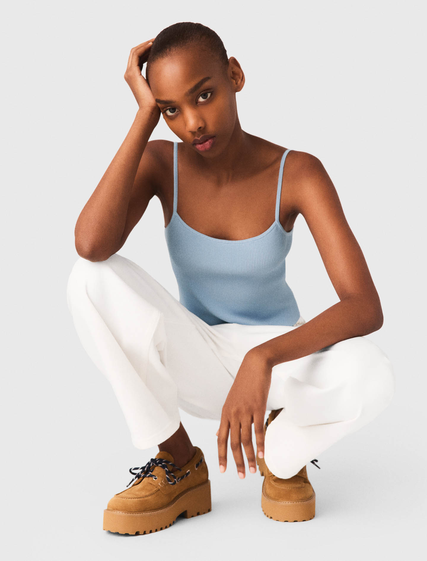 2 in 1 cardigan - Blue