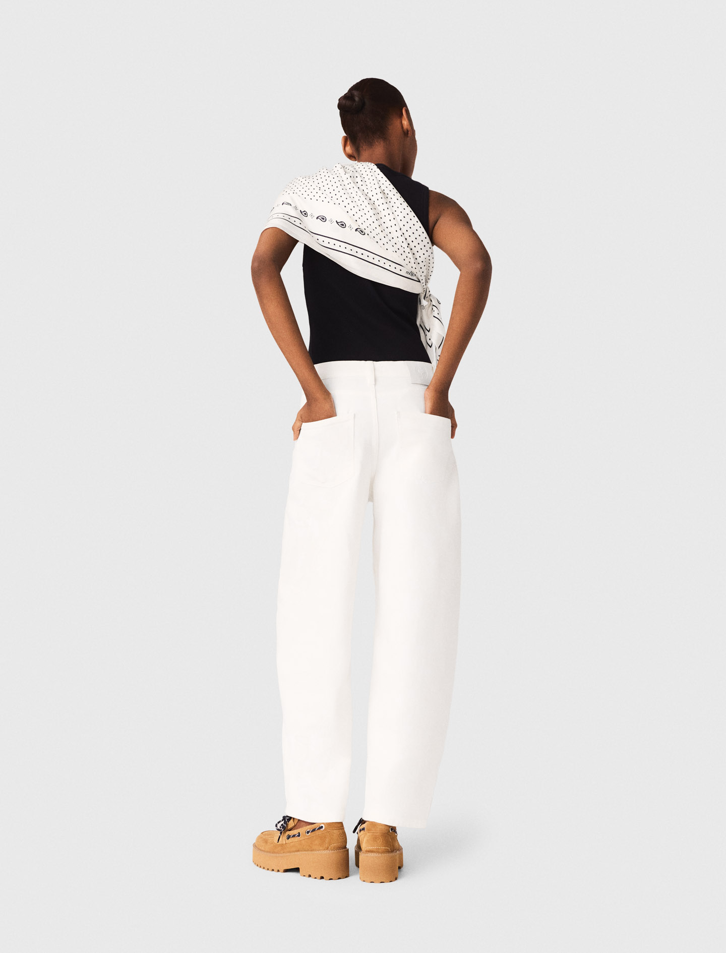 Balloon jeans - White