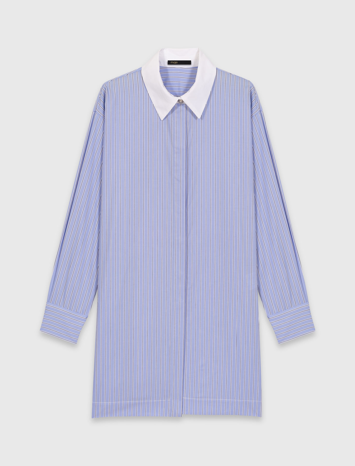 2 in 1 shirt dress - Blue