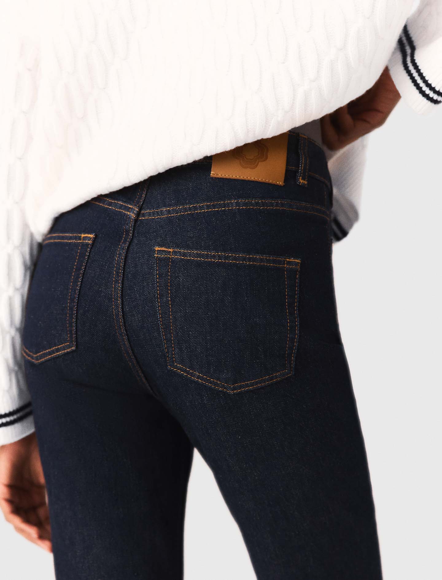 Denim jeans with pockets - Blue