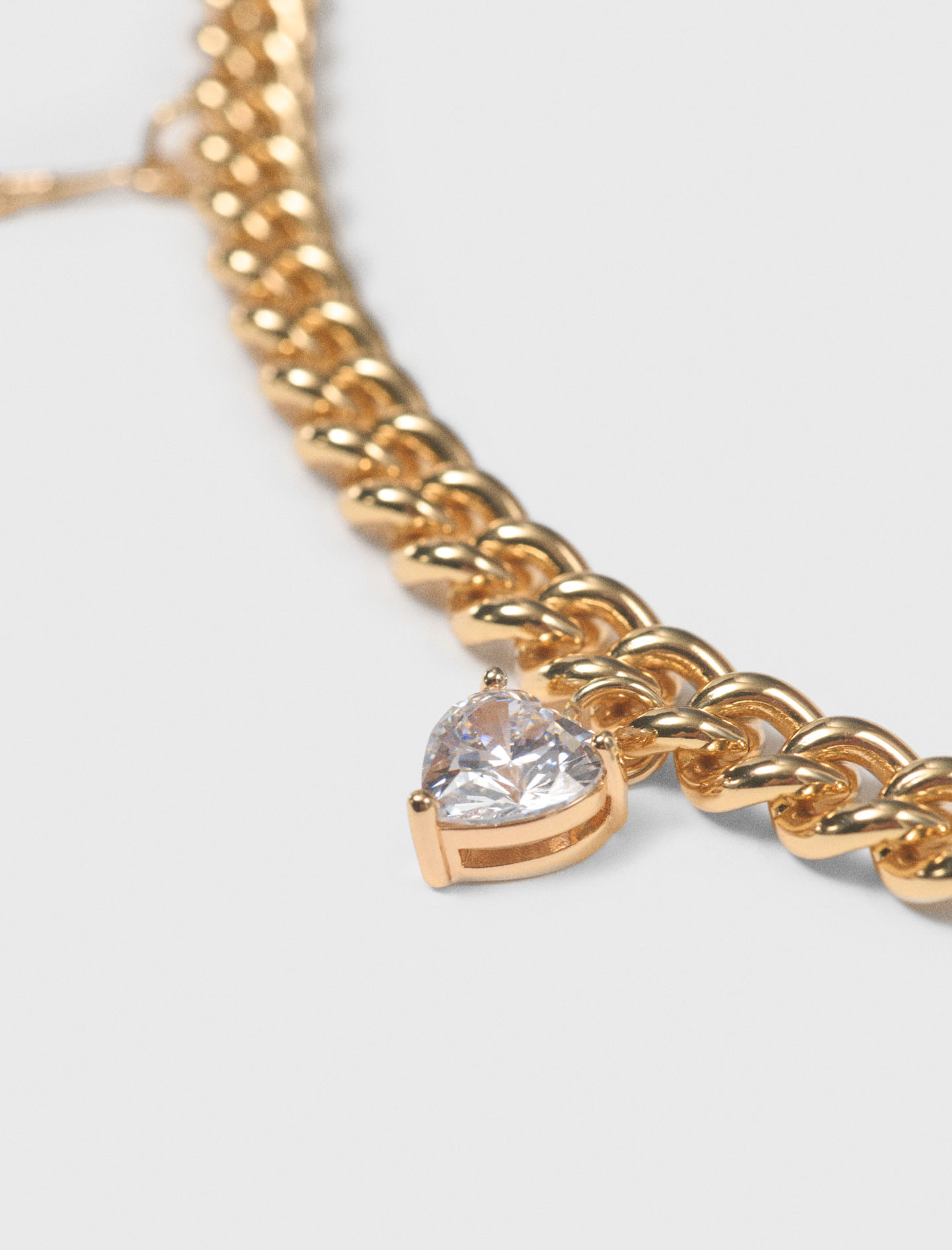 Sailor rope chain necklace - Gold