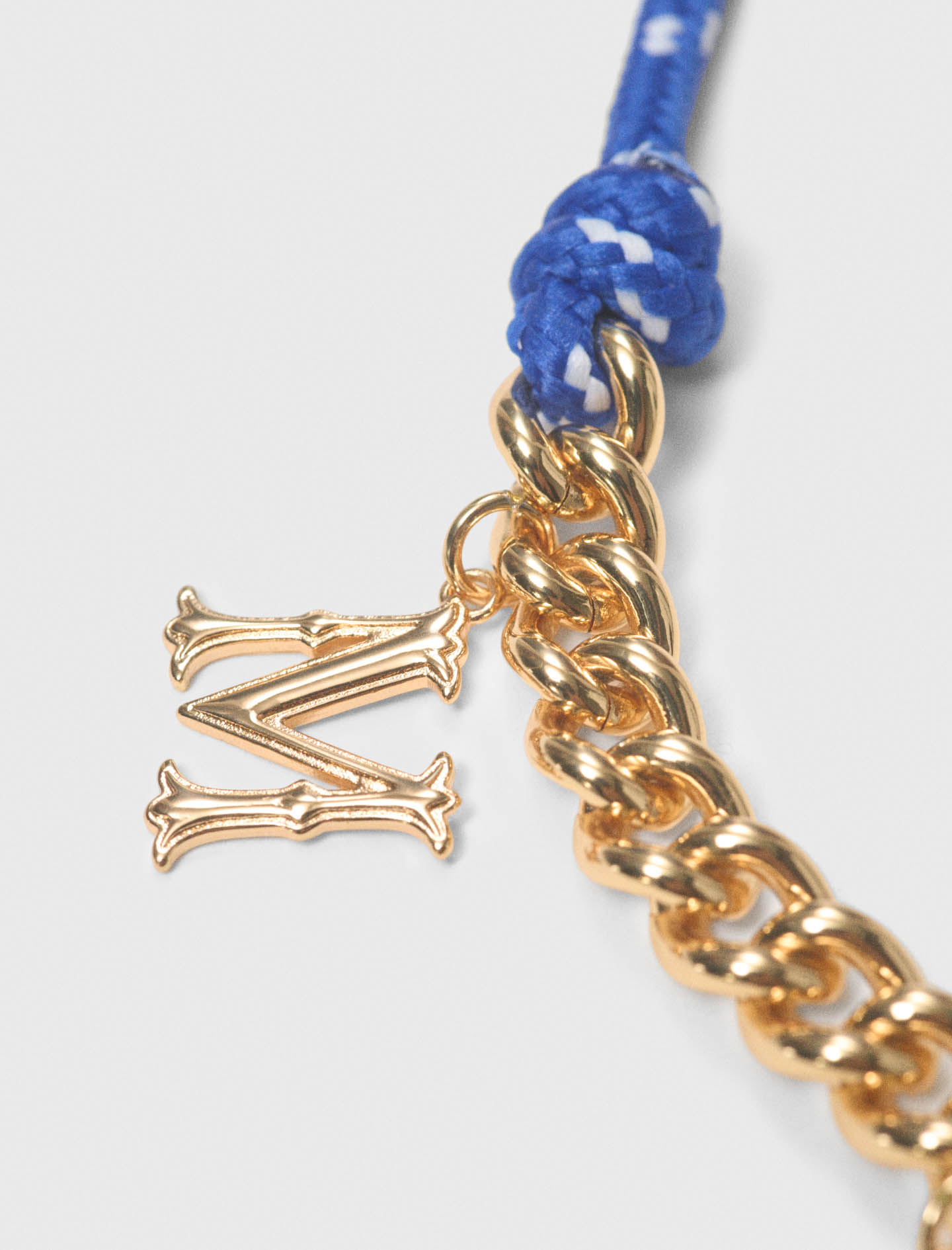 Sailor rope chain necklace - Gold